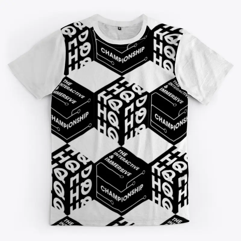 Championship Cube Grid White T-shirt